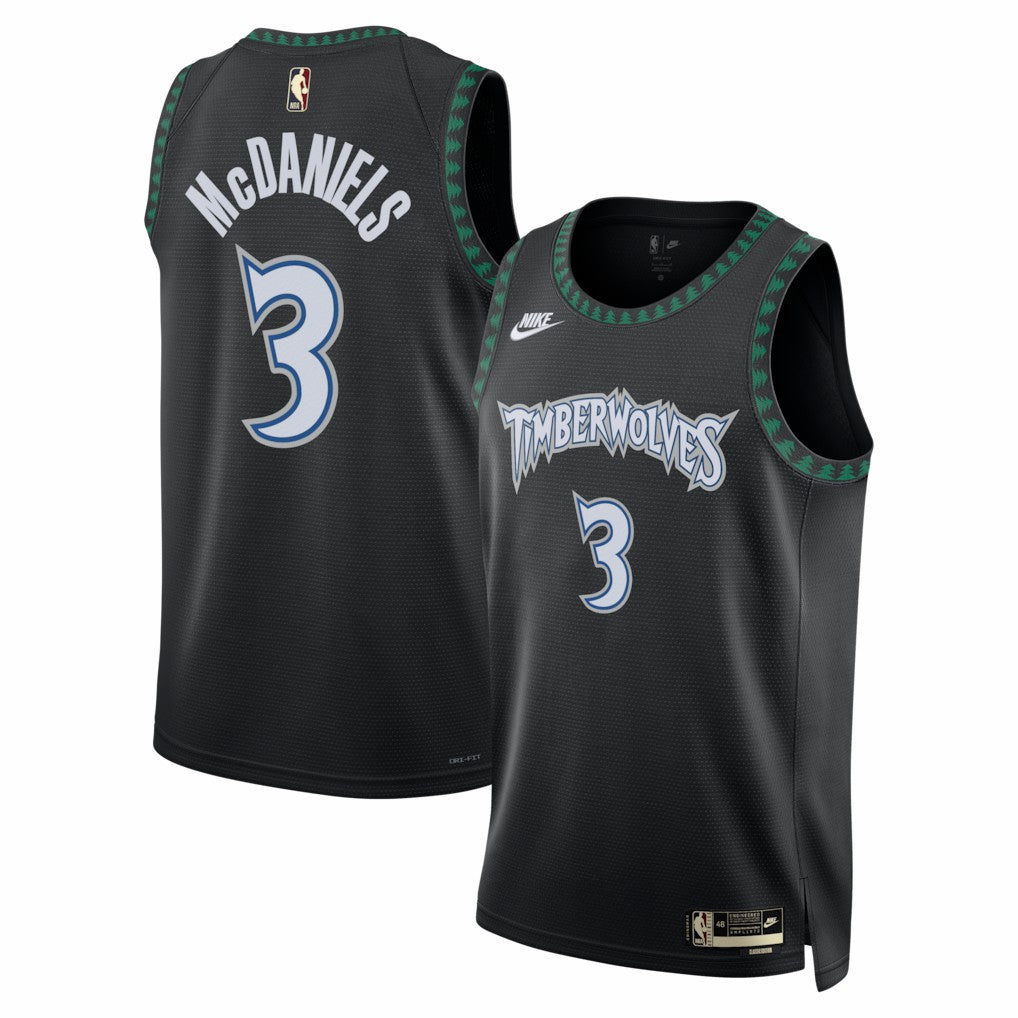 Jaden McDaniels Minnesota Timberwolves Unisex Swingman Jersey - Classic Edition - Black online