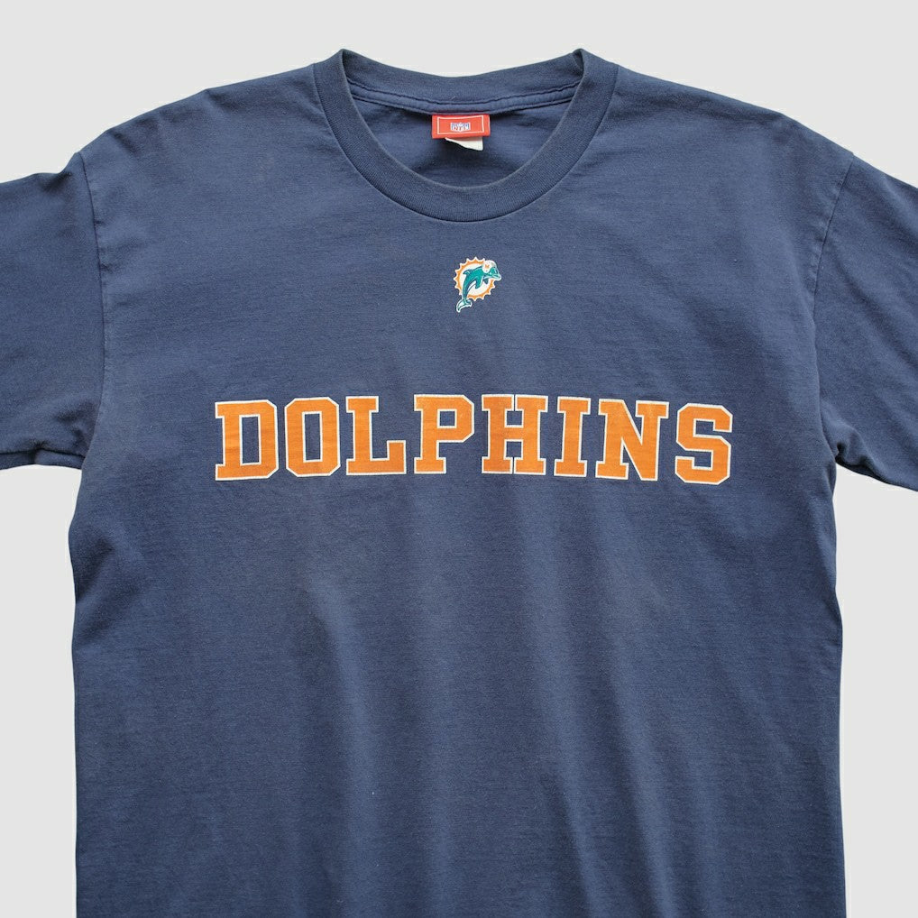 Miami Dolphins NFL 2000s Long Sleeve T-shirt - Navy Vintage outlet