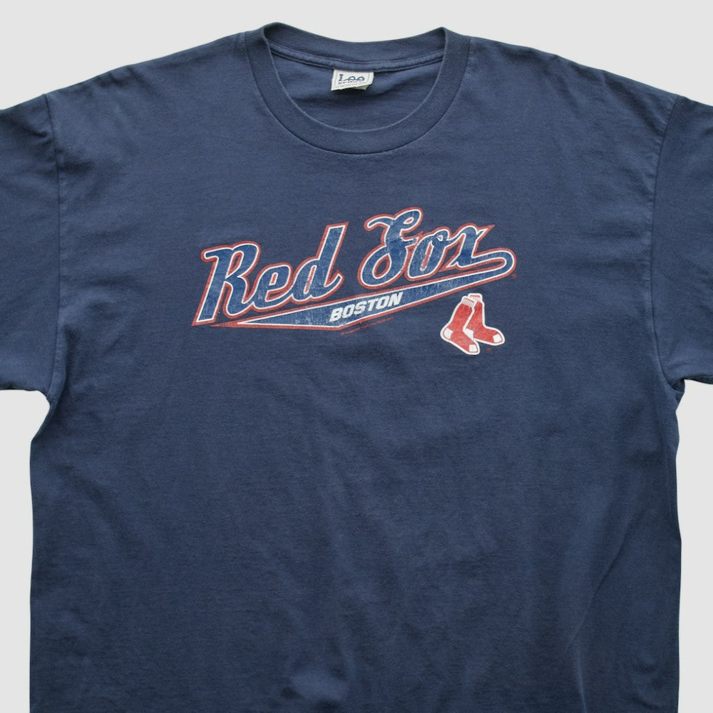 Boston Red Sox Lee Apparel 2000s T-shirt Navy Vintage