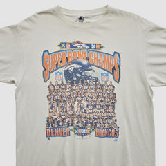 Denver Broncos Starter 1998 T-shirt - White Vintage cheap