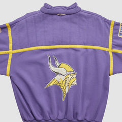 Minnesota Vikings 90s 1/4 Zip Sweatshirt - Purple Vintage on sale
