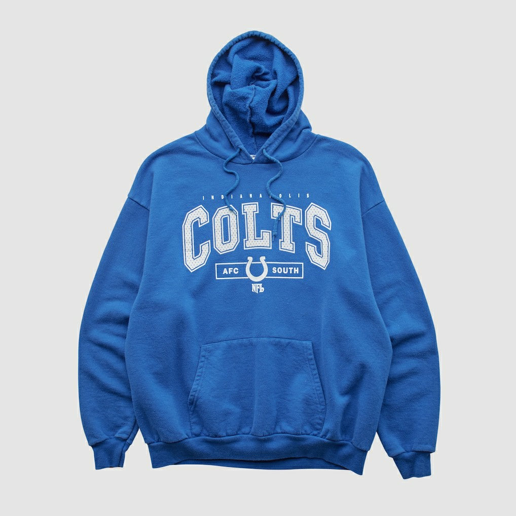 Indianapolis Colts NFL Hooded Pullover Sweatshirt - Blue Vintage online
