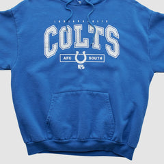 Indianapolis Colts NFL Hooded Pullover Sweatshirt - Blue Vintage online