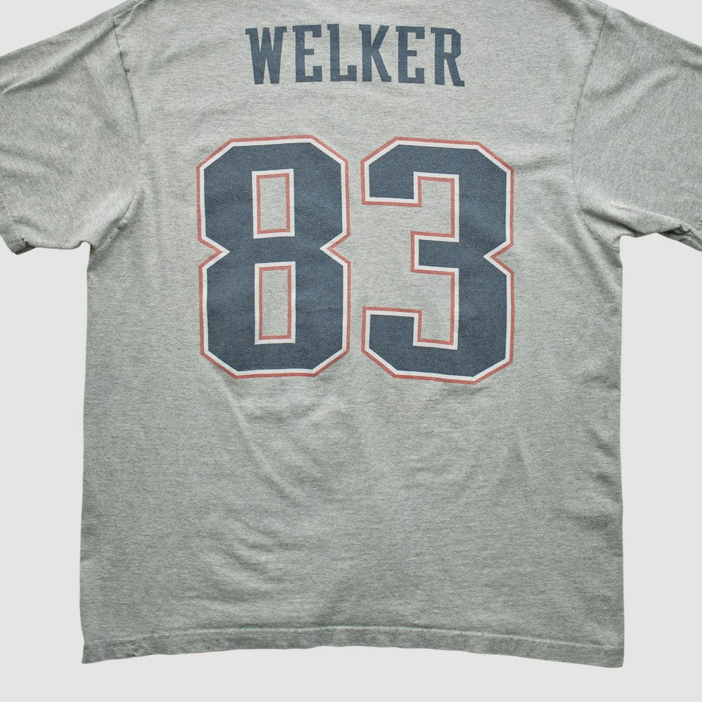 New England Patriots Reebok 2012 T-shirt - Heather Gray Vintage outlet
