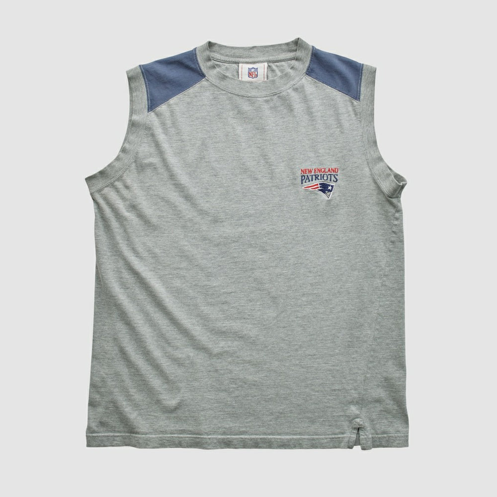 New England Patriots NFL Tank - Heather Gray Vintage on sale