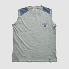 New England Patriots NFL Tank - Heather Gray Vintage on sale