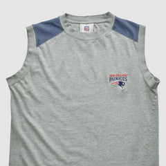New England Patriots NFL Tank - Heather Gray Vintage on sale