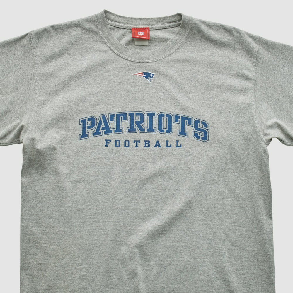 New England Patriots NFL 2000s T-shirt - Heather Gray Vintage for sale