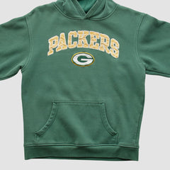 Green Bay Packers NFL 2000s Hooded Pullover Sweatshirt - Green Vintage online