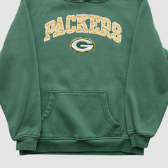 Green Bay Packers NFL 2000s Hooded Pullover Sweatshirt - Green Vintage online