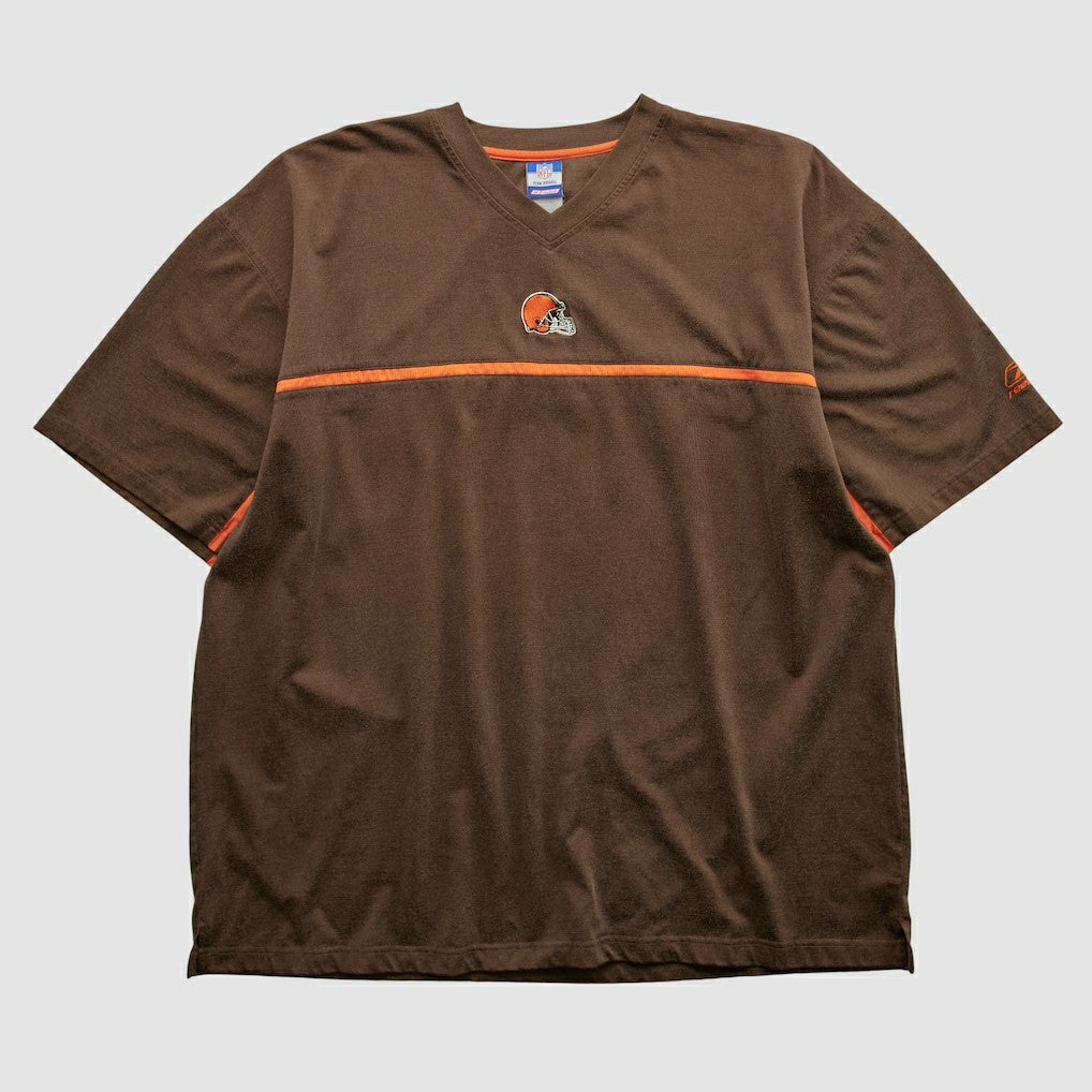 Cleveland Browns Reebok 2000s T-shirt - Brown Vintage for sale