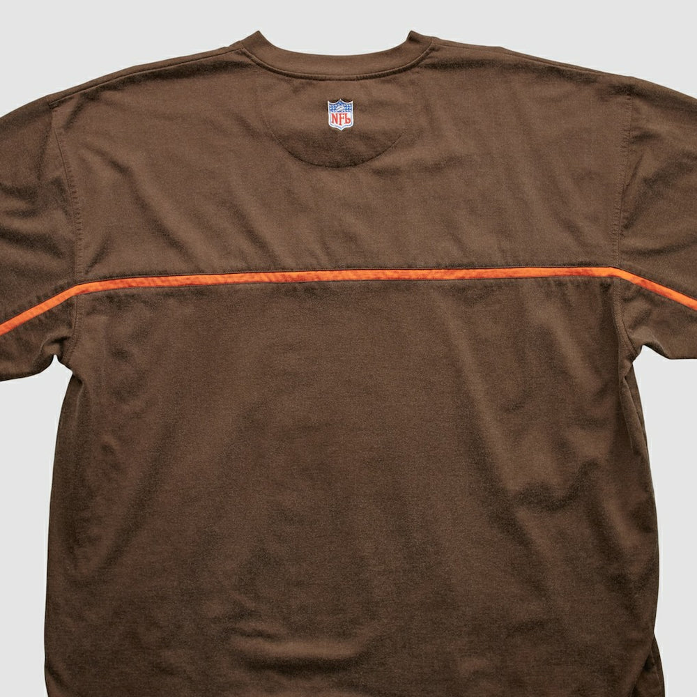 Cleveland Browns Reebok 2000s T-shirt - Brown Vintage for sale