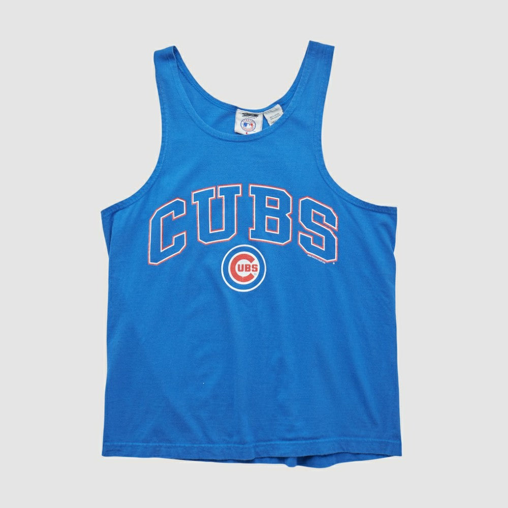 Chicago Cubs Pro Player 2000s Tank Blue Vintage