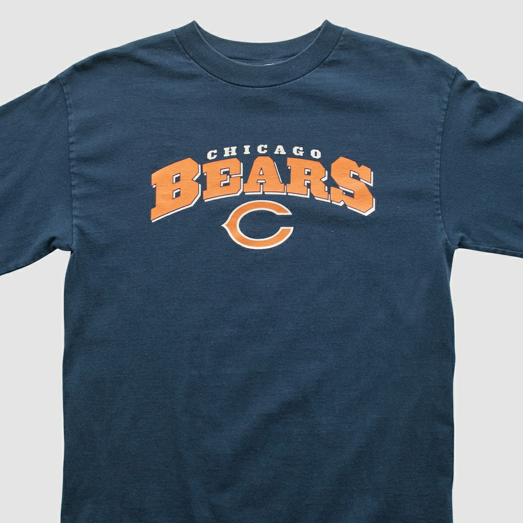 Chicago Bears NFL 2000s Long Sleeve T-shirt - Navy Vintage sale