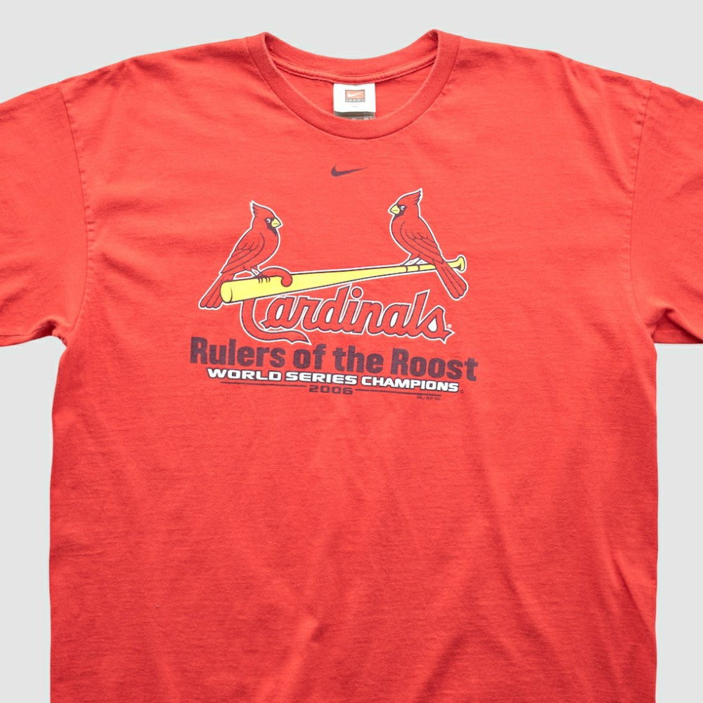 St. Louis Cardinals 2006 T-shirt Red Vintage