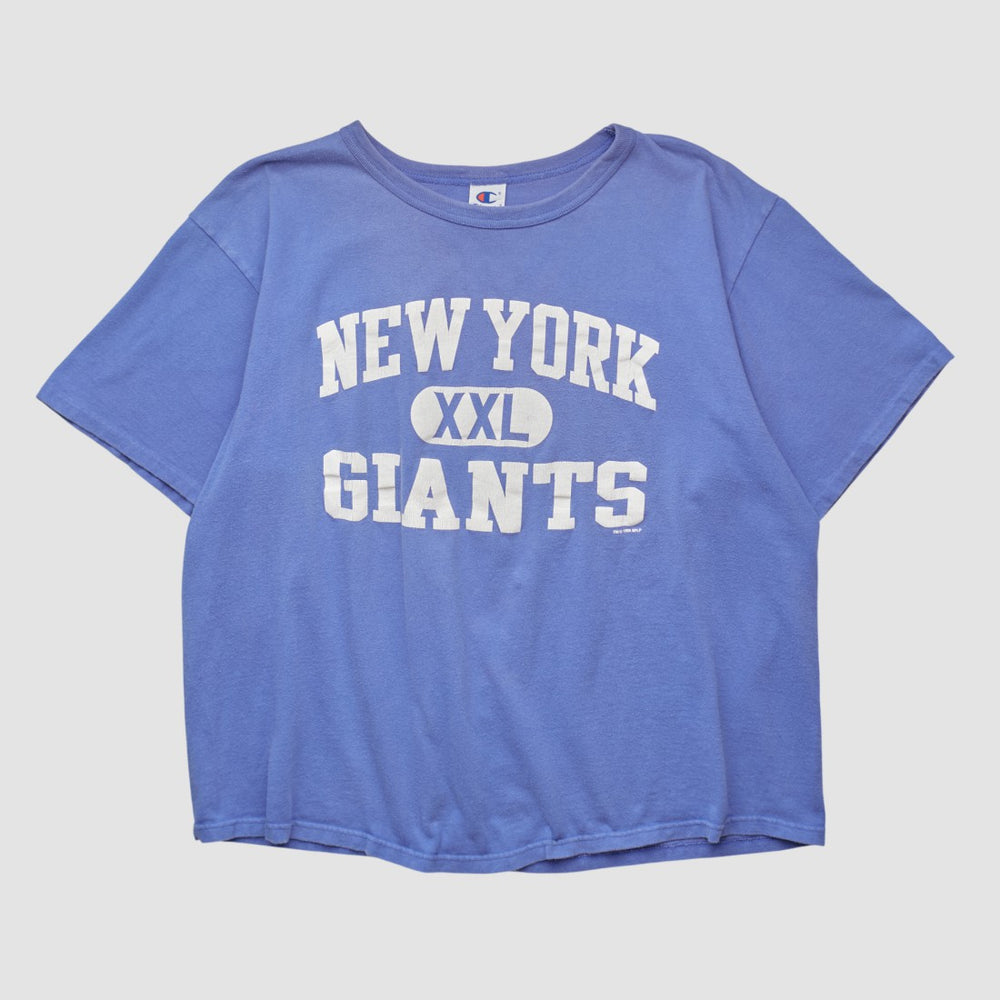 New York Giants Champion 1995 T-shirt - Blue Vintage on sale