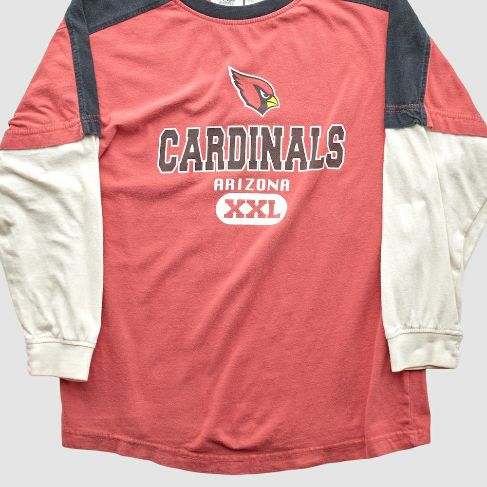 Arizona Cardinals NFL 2010s Long Sleeve T-shirt - Red Vintage discount