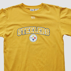 Pittsburgh Steelers NFL 2000s Long Sleeve T-shirt - Yellow Vintage on sale