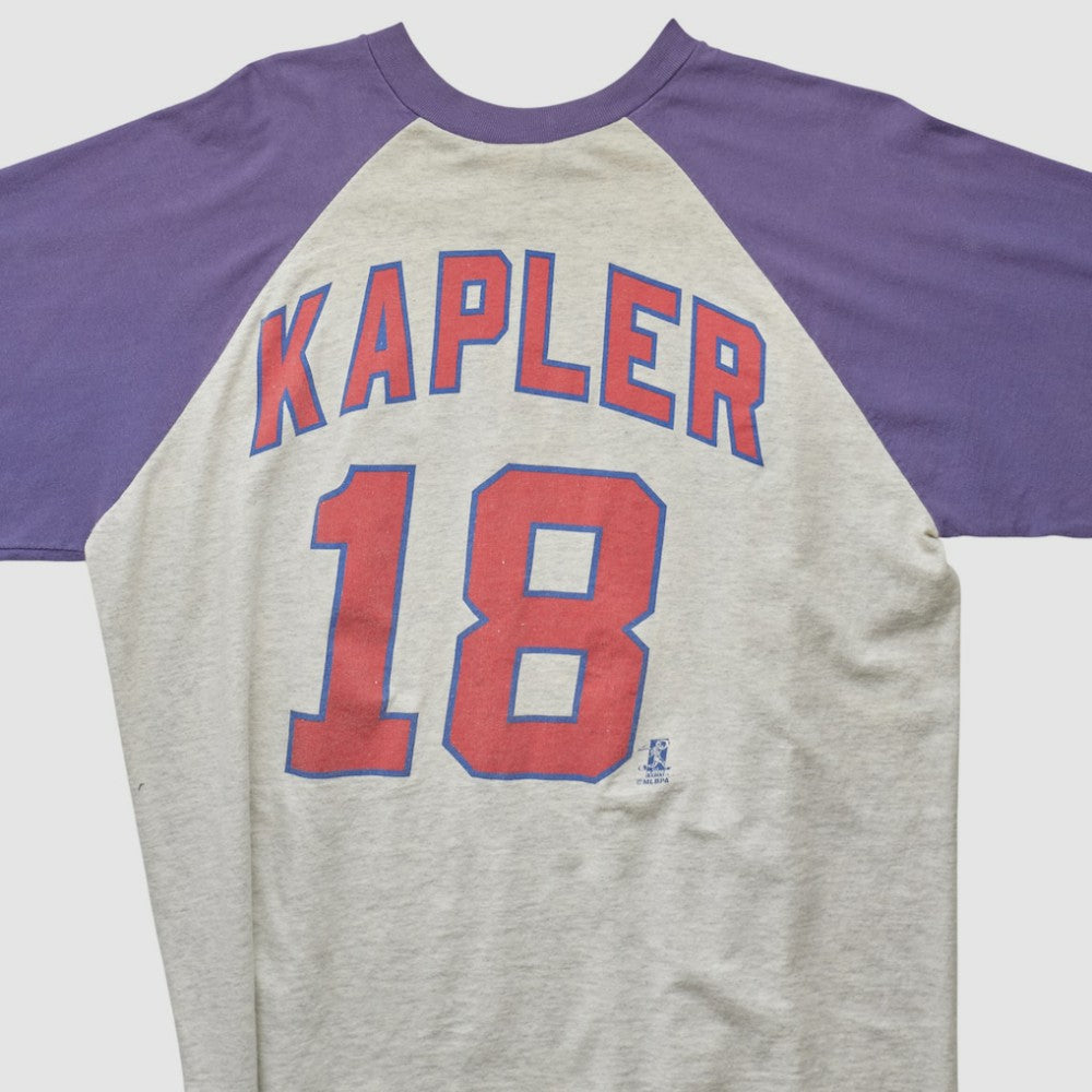 Texas Rangers Logo Athletic T-shirt Heather Gray Vintage