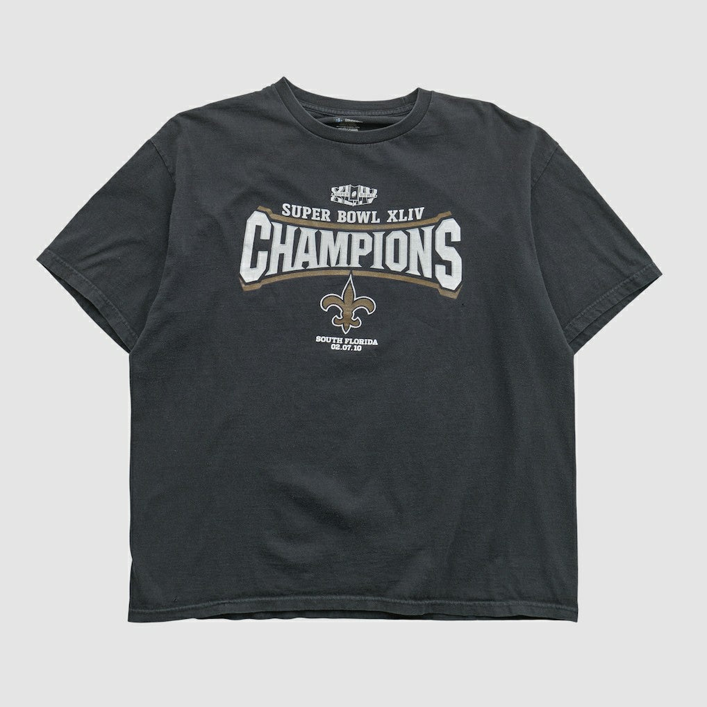 New Orleans Saints NFL 2010 T-shirt - Black Vintage online