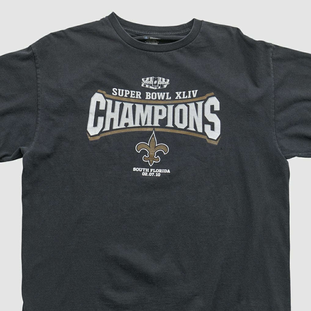 New Orleans Saints NFL 2010 T-shirt - Black Vintage online