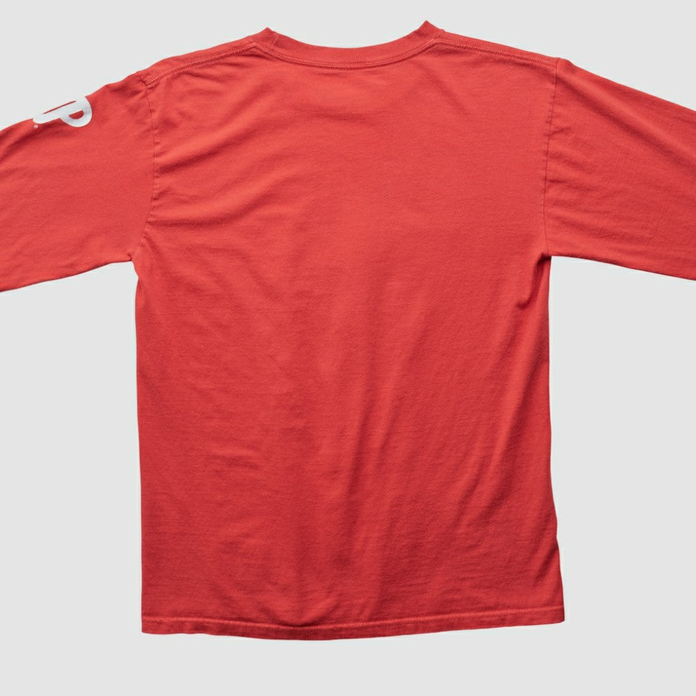 Philadelphia Phillies 2000s Long Sleeve T-shirt Red Vintage