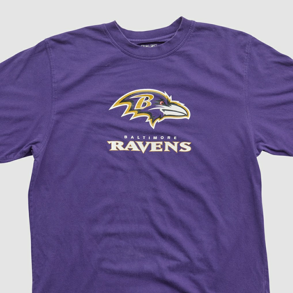 Baltimore Ravens Reebok 2000s T-shirt - Purple Vintage cheap