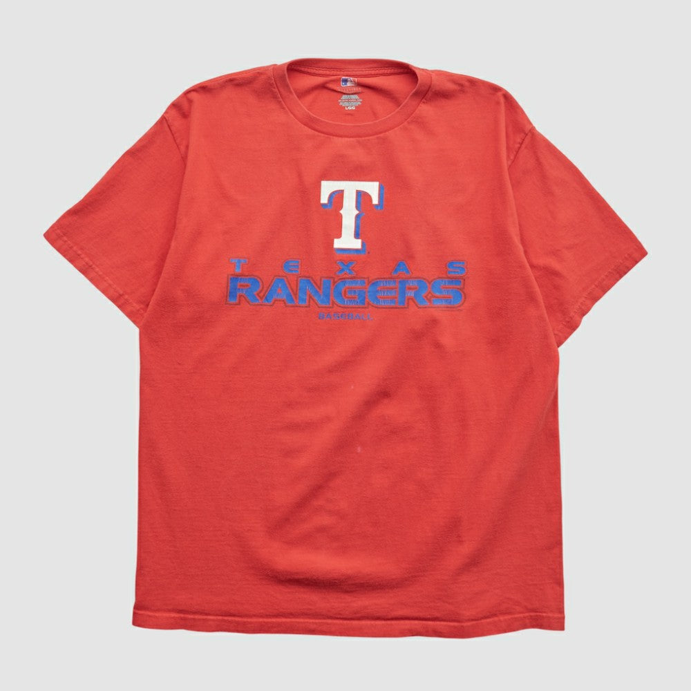 Texas Rangers Genuine Merchandise 2000s T-shirt Red Vintage