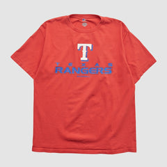 Texas Rangers Genuine Merchandise 2000s T-shirt Red Vintage