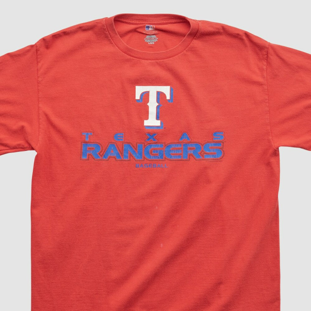 Texas Rangers Genuine Merchandise 2000s T-shirt Red Vintage