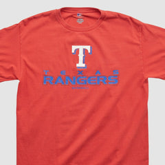 Texas Rangers Genuine Merchandise 2000s T-shirt Red Vintage