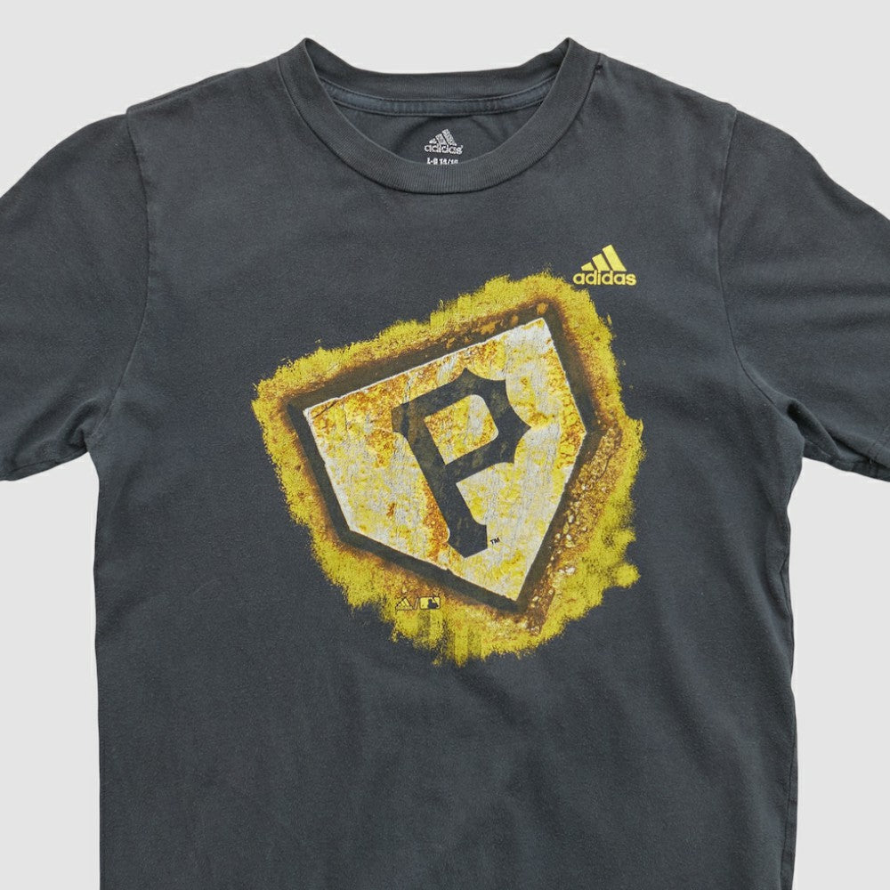 Pittsburgh Pirates Adidas 2010s T-shirt Black Vintage