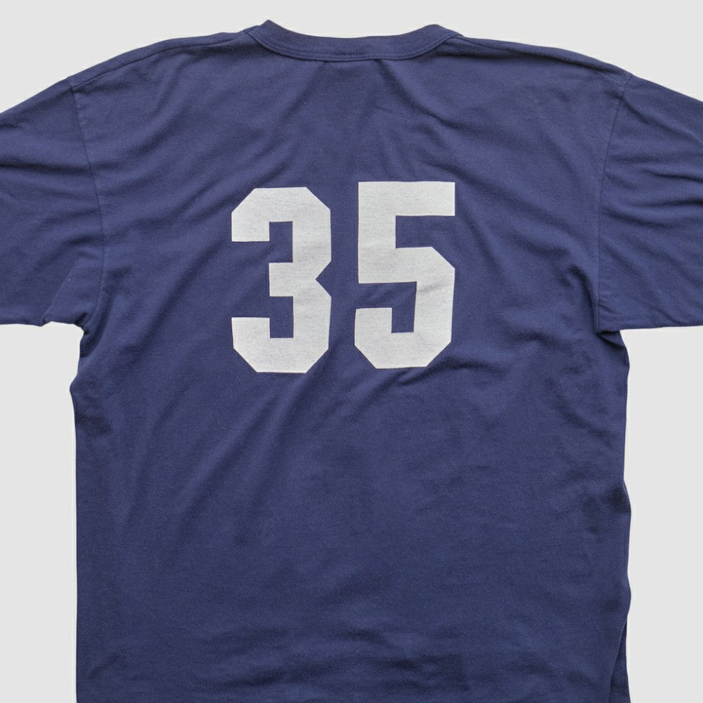 Atlanta Braves Majestic 90s T-shirt Navy Vintage