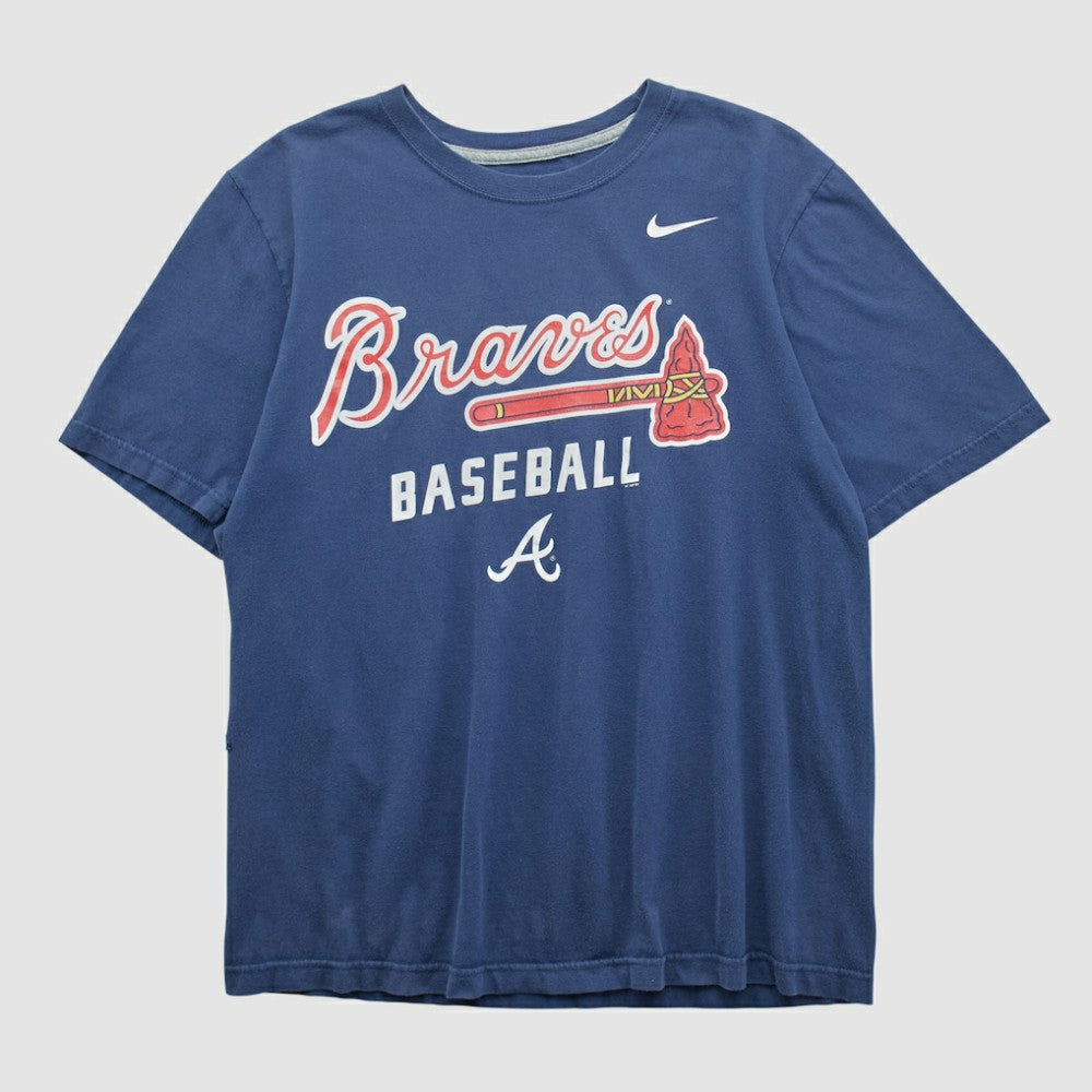 Atlanta Braves 2010s T-shirt Navy Vintage