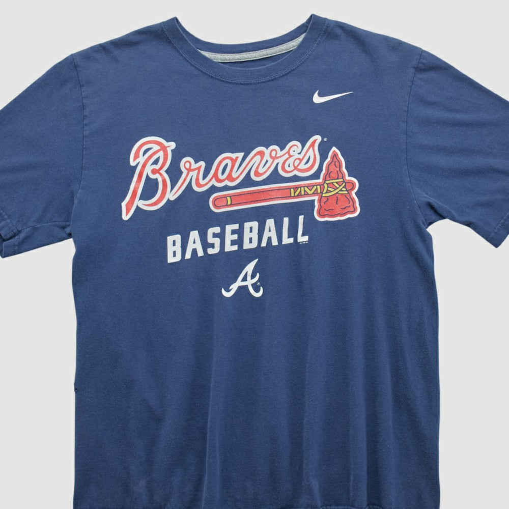 Atlanta Braves 2010s T-shirt Navy Vintage