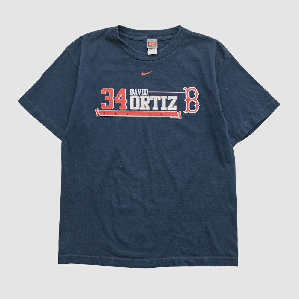 David Ortiz 2007 T-shirt Navy Vintage