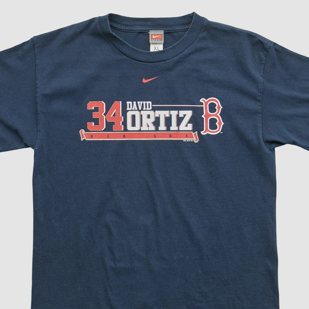 David Ortiz 2007 T-shirt Navy Vintage
