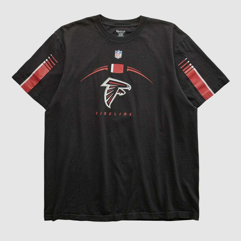 Atlanta Falcons Reebok 2000s T-shirt - Black Vintage discount