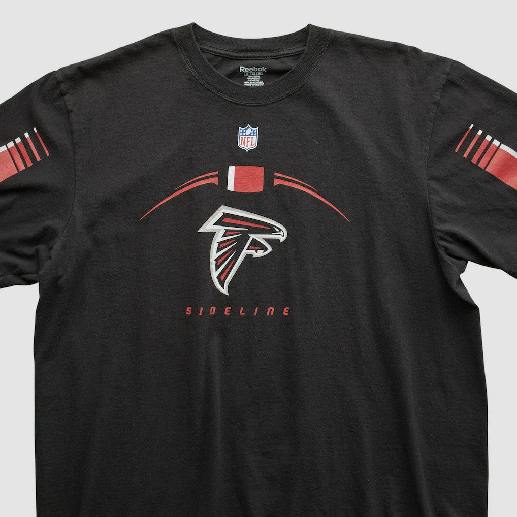 Atlanta Falcons Reebok 2000s T-shirt - Black Vintage discount