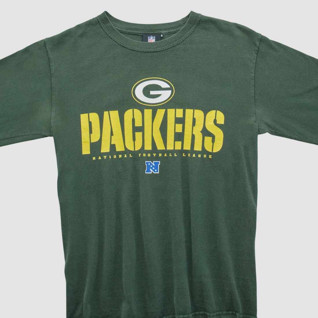 Green Bay Packers NFL 2010s Long Sleeve T-shirt - Green Vintage cheap