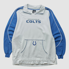Indianapolis Colts NFL 2010s Pullover Sweatshirt - White Vintage cheap