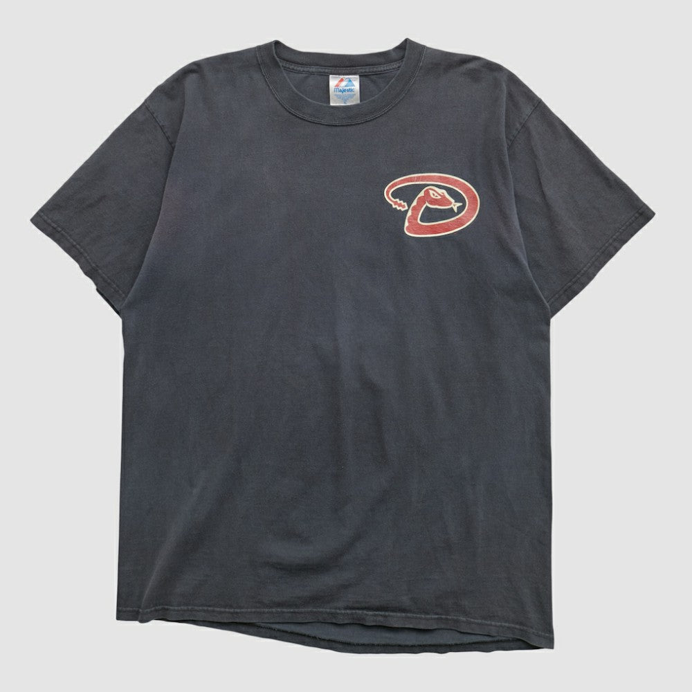 Arizona Diamondbacks Majestic 2000s T-shirt Black Vintage
