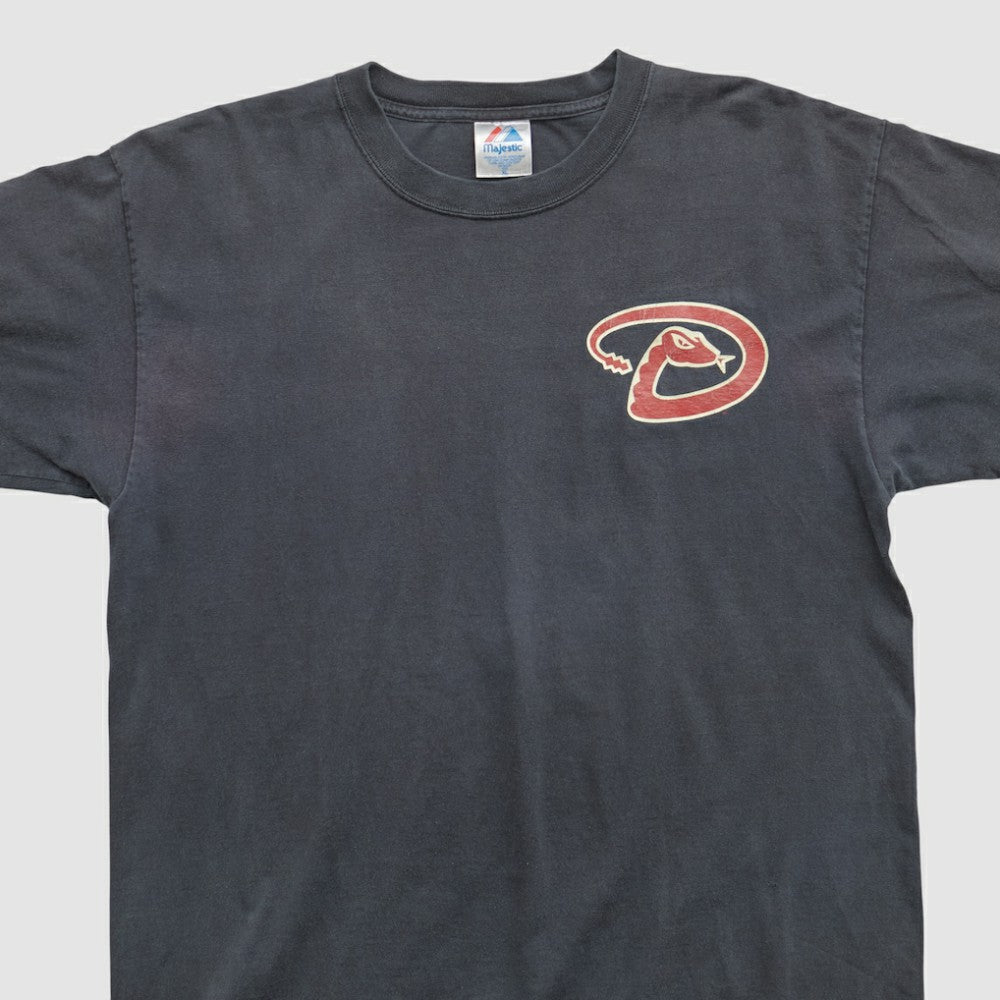 Arizona Diamondbacks Majestic 2000s T-shirt Black Vintage