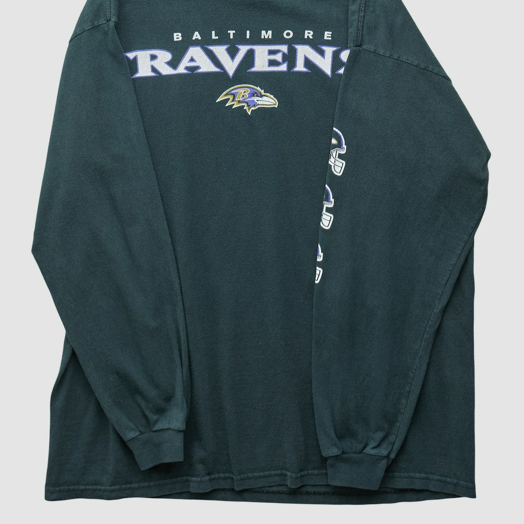Baltimore Ravens NFL 2000s Long Sleeve T-shirt - Black Vintage online
