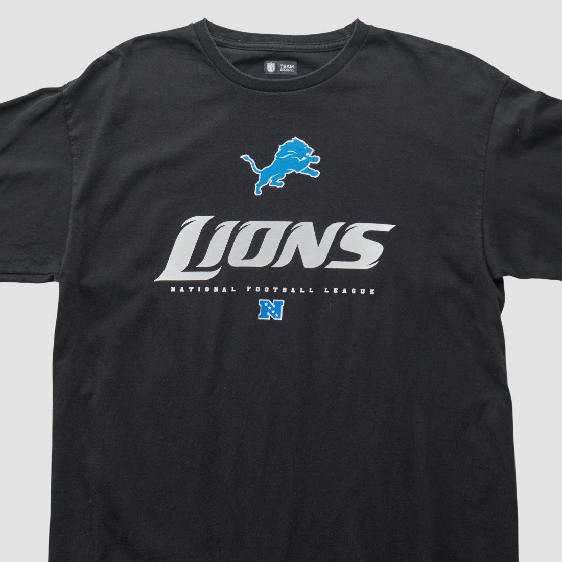 Detroit Lions NFL 2010s Long Sleeve T-shirt - Black Vintage outlet