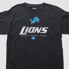 Detroit Lions NFL 2010s Long Sleeve T-shirt - Black Vintage outlet