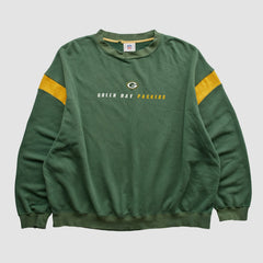 Green Bay Packers NFL Pullover Sweatshirt - Green Vintage on sale