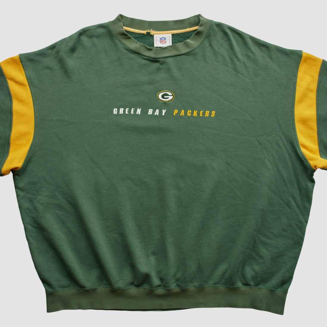 Green Bay Packers NFL Pullover Sweatshirt - Green Vintage on sale