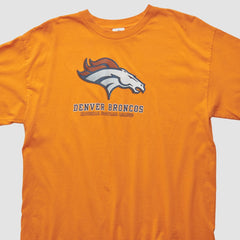 Denver Broncos NFL 2010s T-shirt - Orange Vintage for sale