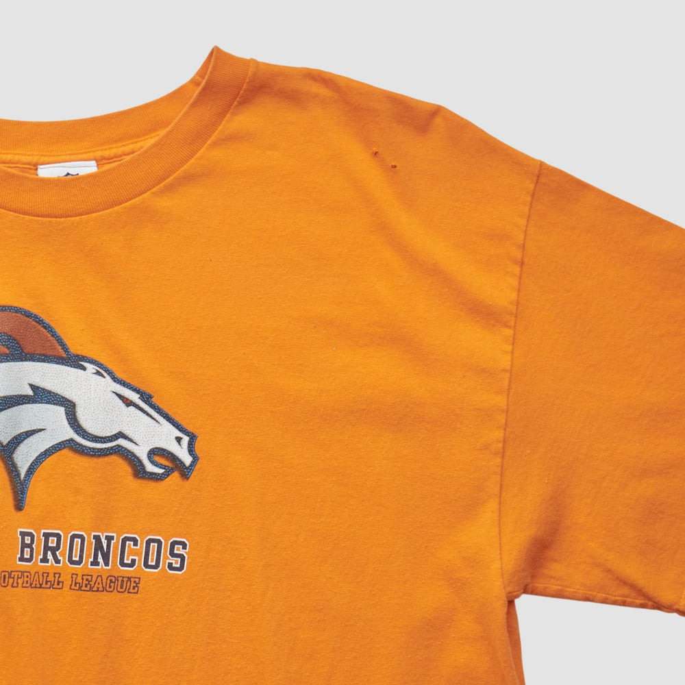 Denver Broncos NFL 2010s T-shirt - Orange Vintage for sale